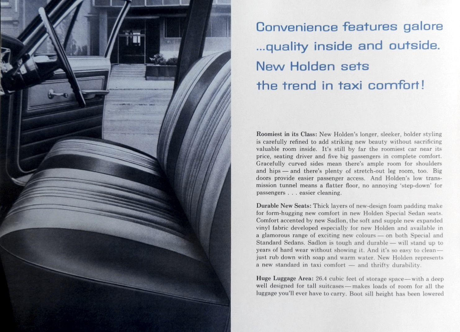 1966 Holden HR Taxi Brochure Page 7